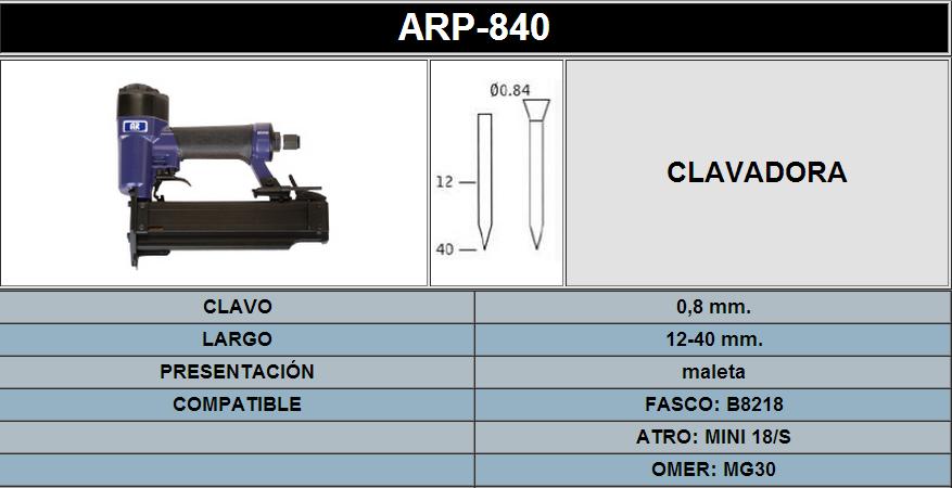 CLAVADORA 0.8 mm 840 CLAVADORA 0.8 mm 840
