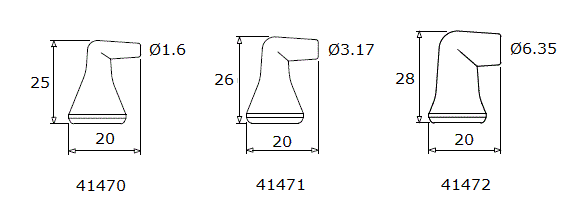 BOQUILLA SALIDA REDONDA 90 14 (pack de 4 uds) 41470 BOQUILLA SALIDA REDONDA 90 14 (pack de 4 uds) 41470