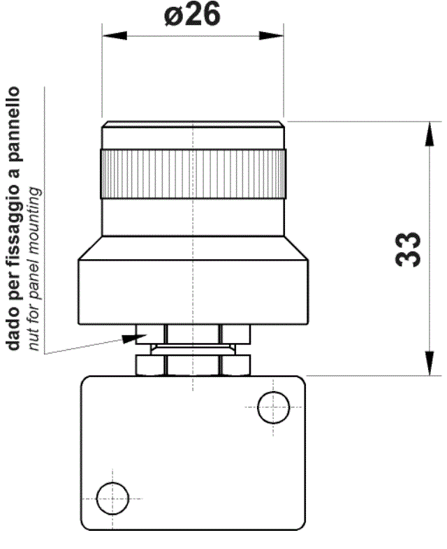 REGULADOR CAUDAL UNIDIRECCIONAL MANOPLA