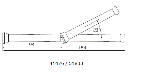 SUPLEMENTO PROLONGADOR 90 mm. 14 41476 SUPLEMENTO PROLONGADOR 90 mm. 14 41476
