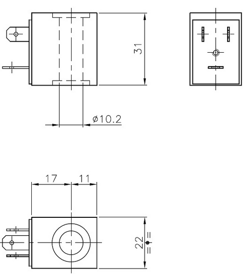 BOBINA ELECTROVALVULA C1 BOBINA ELECTROVALVULA C1