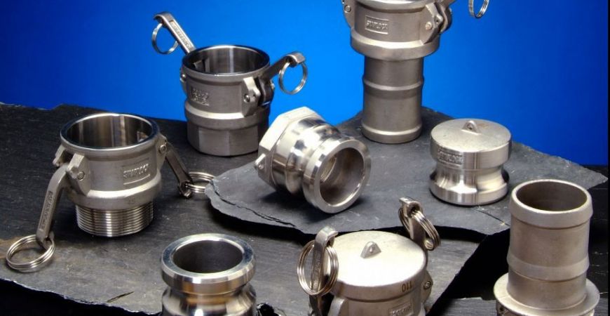 Racores Camlocks en acero inoxidable y aluminio. Una conexión rápida y segura