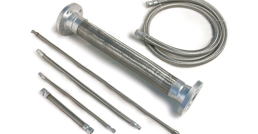 Fabricación a medida de latiguillos en inoxidable y teflón corrugado y liso